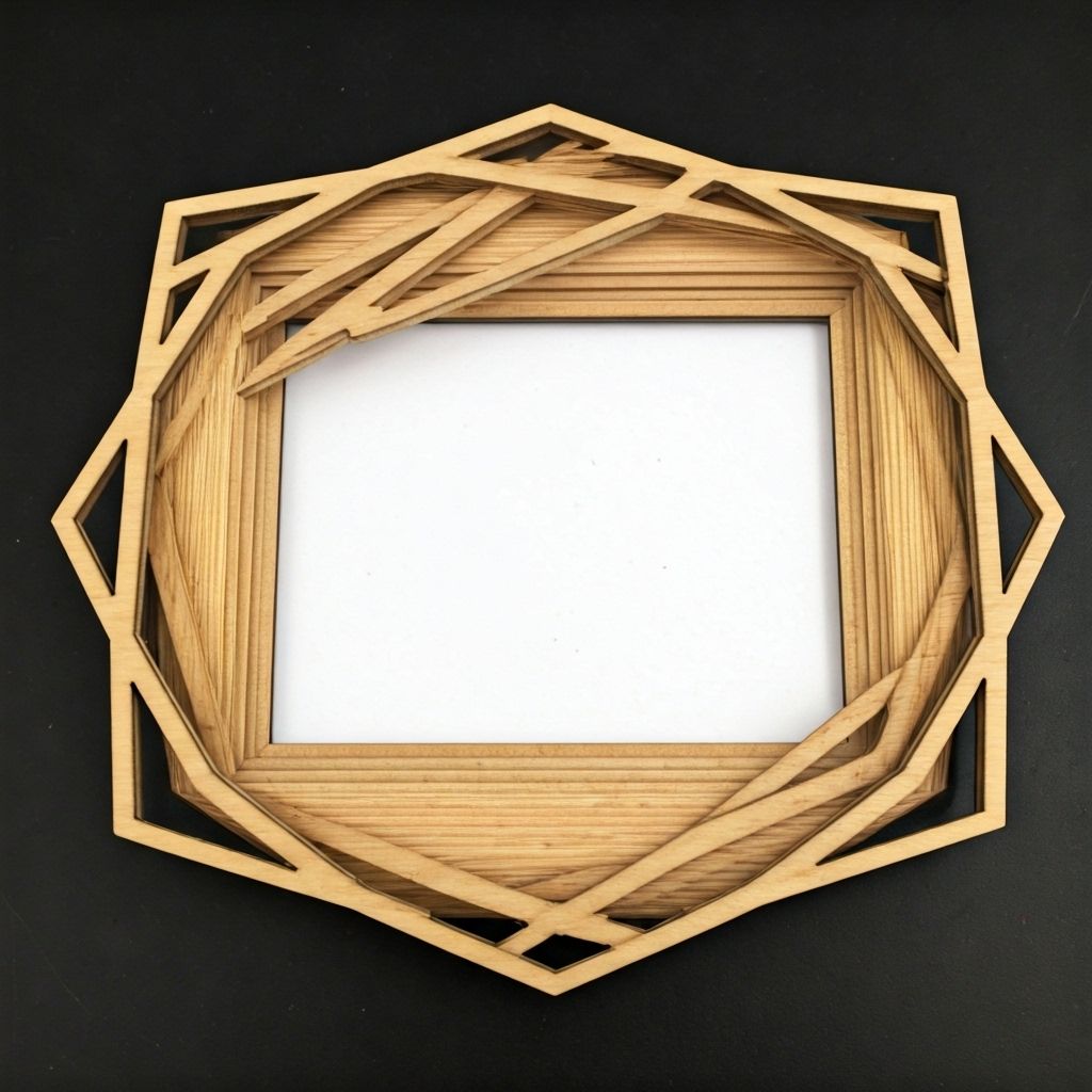 Porta Retratos Geométrico